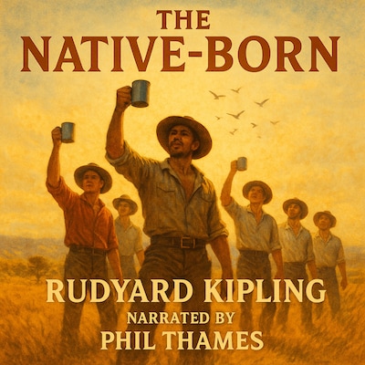 The Native-Born – omslag til lydbogen af Rudyard Kipling