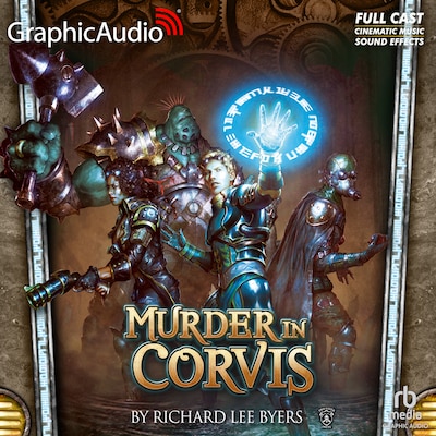 Murder In Corvis [Dramatized Adaptation] – omslag til lydbogen af Richard Lee Byers