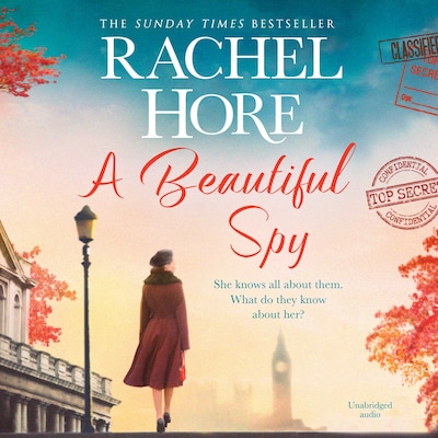 A Beautiful Spy – omslag til lydbogen af Rachel Hore