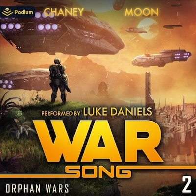 War Song – omslag til lydbogen af Scott Moon, J.N. Chaney