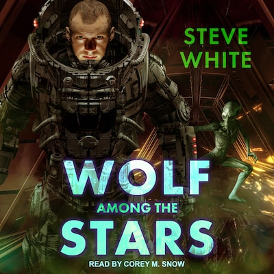 Wolf Among the Stars – omslag til lydbogen af Steve White