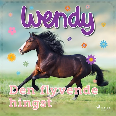 Wendy – Den flyvende hingst – omslag til lydbogen af diverse