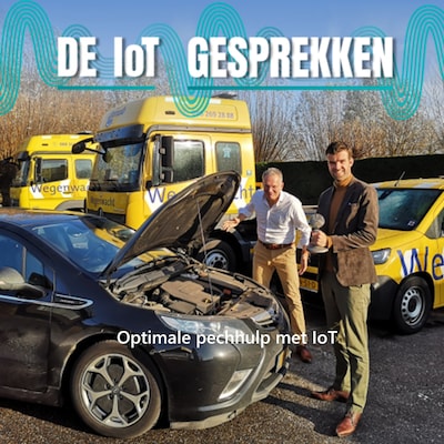 Optimale pechhulp met IoT – omslag van het luisterboek van Robert Heerekop