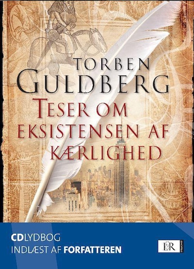 Teser om eksistensen af kærlighed – omslag til lydbogen af Torben Guldberg