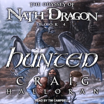 Hunted – omslag til lydbogen af Craig Halloran