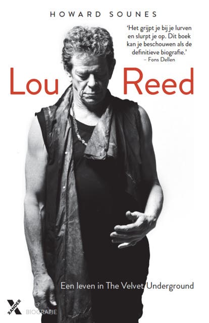 Lou Reed – omslag van het luisterboek van Howard Sounes
