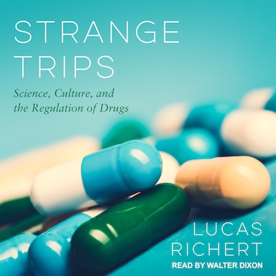 Strange Trips – omslag til lydbogen af Lucas Richert