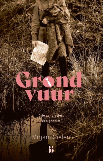 Grondvuur – omslag van het luisterboek van Mirjam Gielen