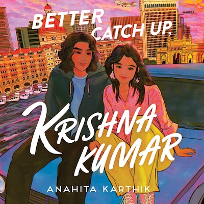 Better Catch Up, Krishna Kumar – omslag til lydbogen af Anahita Karthik