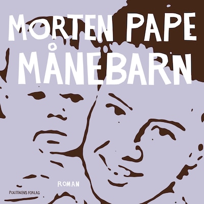 Månebarn – omslag til lydbogen af Morten Pape