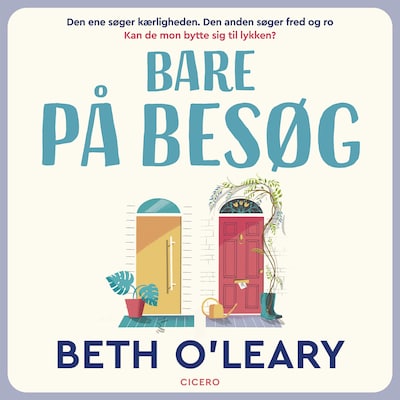 Bare på besøg – omslag til lydbogen af Beth O'Leary