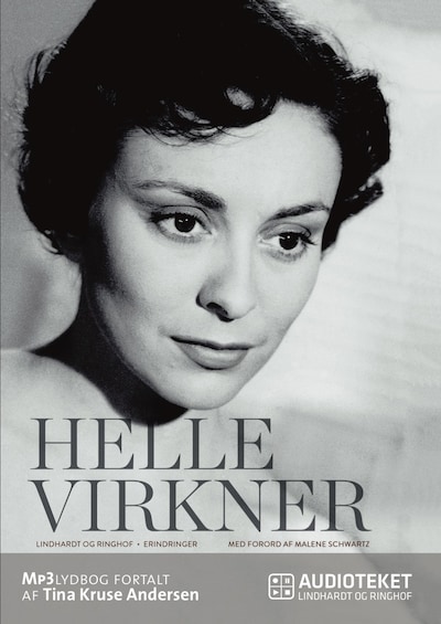 Helle Virkner. Et liv – omslag til lydbogen af Helle Virkner