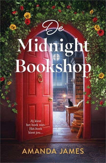 De Midnight Bookshop: Jij kiest het boek niet. Het boek kiest jou... – omslag van het luisterboek van Amanda James