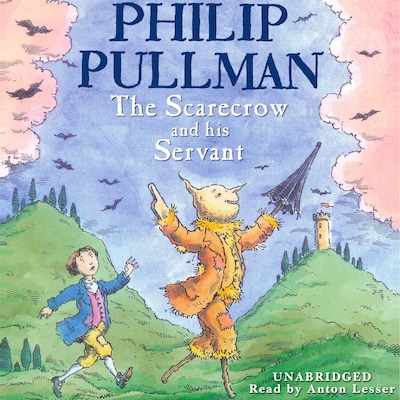 The Scarecrow and his Servant – omslag til lydbogen af Philip Pullman