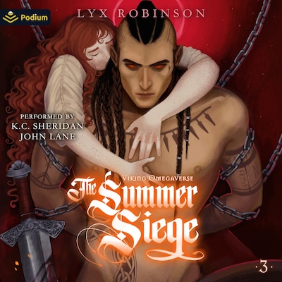 The Summer Siege – omslag til lydbogen af Lyx Robinson