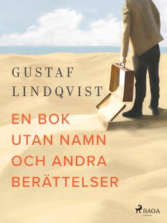 En bok utan namn och andra berättelser – omslag till ljudboken av Gustaf Lindqvist