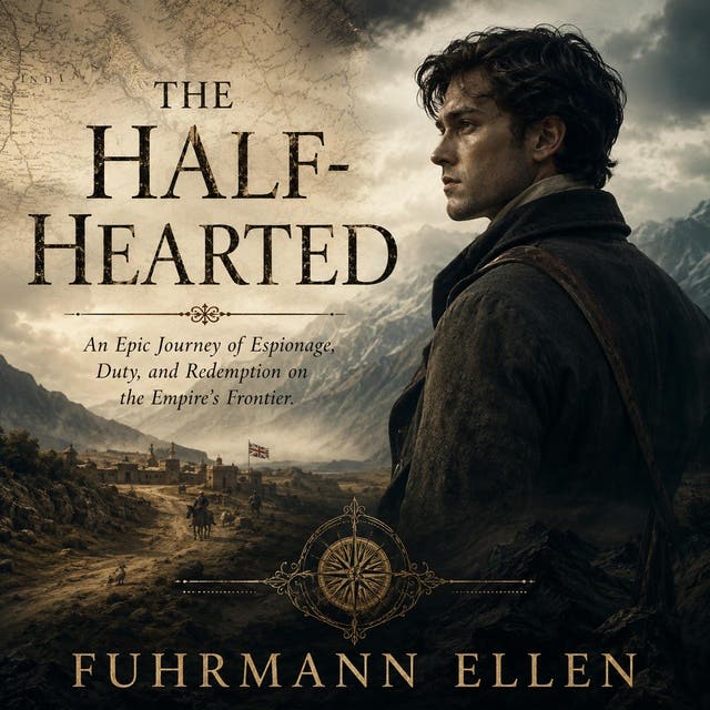 The Half-Hearted (Part I): An Epic Journey of Espionage, Duty, and Redemption on the Empire's Frontier. – omslag til lydbogen af John Buchan
