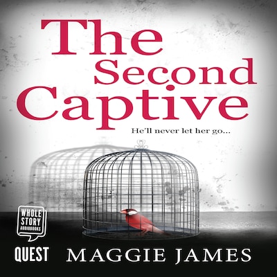 The Second Captive – omslag til lydbogen af Maggie James