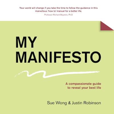 MY MANIFESTO – omslag til lydbogen af Sue Wong, Justin Robinson