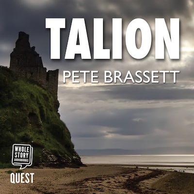 Talion: a Scandinavian noir murder mystery set in Scotland – omslag til lydbogen af Pete Brassett