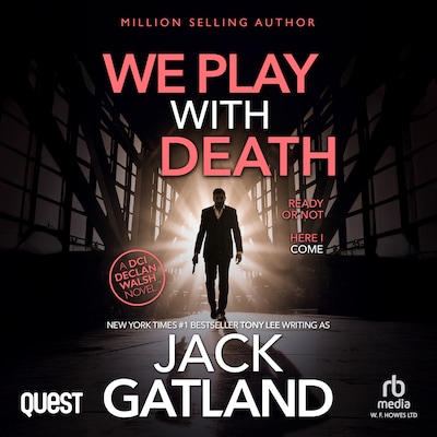 We Play With Death – omslag til lydbogen af Jack Gatland
