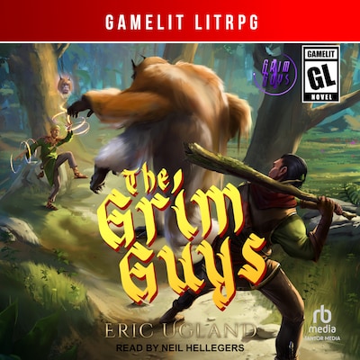The Grim Guys – omslag til lydbogen af Eric Ugland