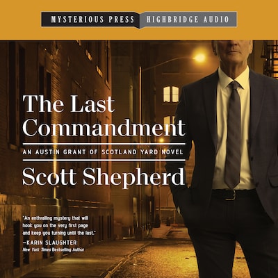 The Last Commandment – omslag til lydbogen af Scott Shepherd