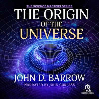 The Origin of the Universe – omslag til lydbogen af John D. Barrow
