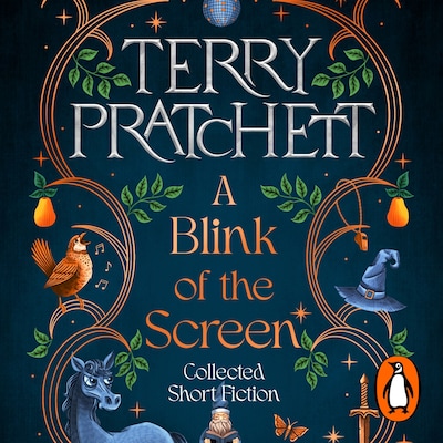 A Blink of the Screen – omslag til lydbogen af Terry Pratchett