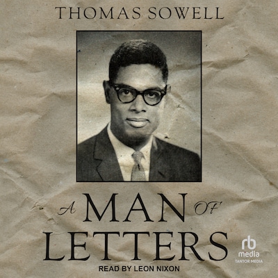 A Man of Letters – omslag til lydbogen af Thomas Sowell