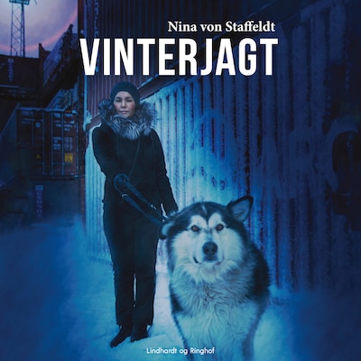 Vinterjagt – omslag til lydbogen af Nina Von Staffeldt