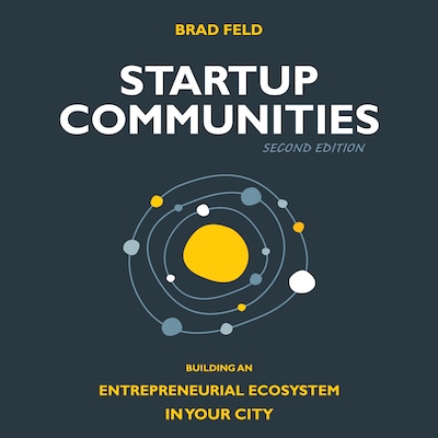 Startup Communities – omslag til lydbogen af Brad Feld