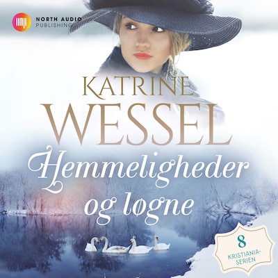 Hemmeligheder og løgne – omslag til lydbogen af Katrine Wessel