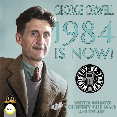 1984 Is Now – omslag til lydbogen af George Orwell