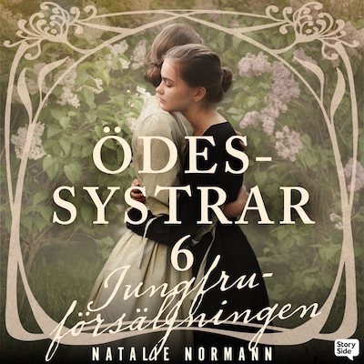 Jungfruförsäljningen – omslag till ljudboken av Natalie Normann