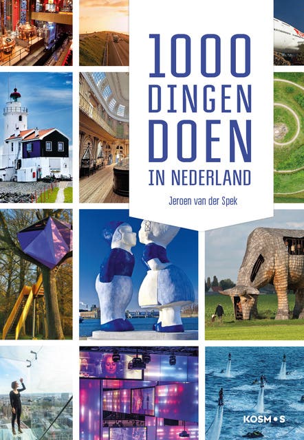 1000 dingen doen in Nederland – omslag van het luisterboek van Jeroen van der Spek