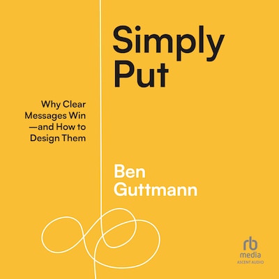 Simply Put – omslag til lydbogen af Ben Guttmann