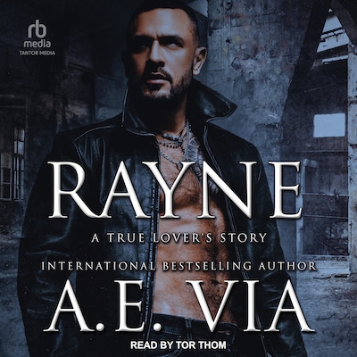 Rayne – omslag til lydbogen af A.E. Via