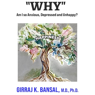 “WHY” – omslag til lydbogen af Girraj K Bansal