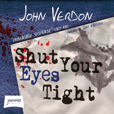 Shut Your Eyes Tight – omslag til lydbogen af John Verdon