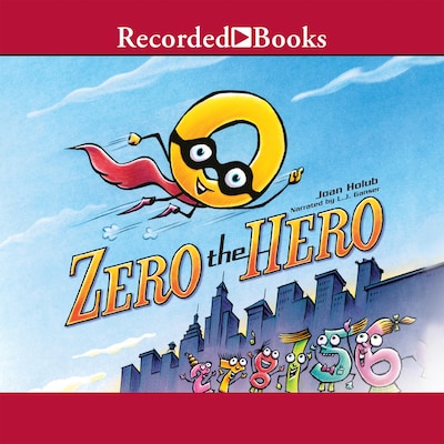 Zero the Hero – omslag til lydbogen af Joan Holub