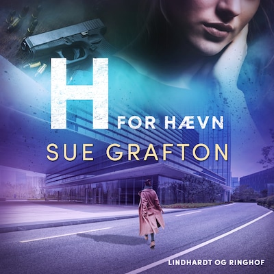 H for hævn – omslag til lydbogen af Sue Grafton