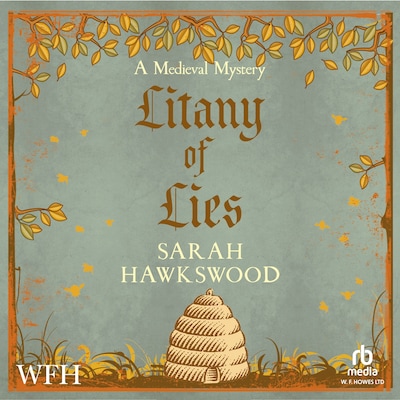 Litany of Lies – omslag til lydbogen af Sarah Hawkswood