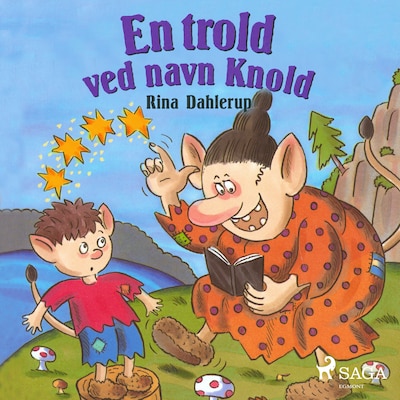 En trold ved navn Knold – omslag til lydbogen af Rina Dahlerup