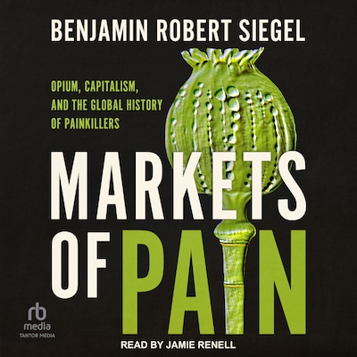 Markets of Pain – omslag til lydbogen af Benjamin Robert Siegel