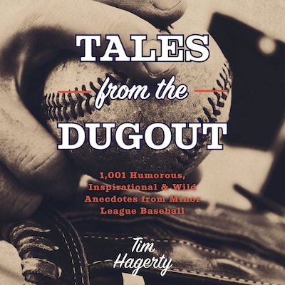 Tales from the Dugout – omslag til lydbogen af Tim Hagerty