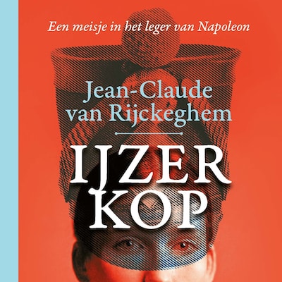 IJzerkop – omslag van het luisterboek van Jean-Claude van Rijckeghem