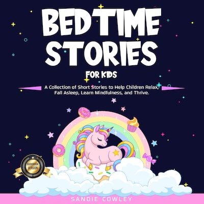 Bedtime Stories For Kids – omslag till ljudboken av Sandie Cowley