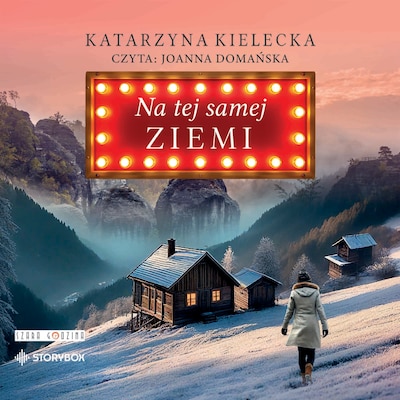 Na tej samej ziemi – okładka audiobooka, autor Katarzyna Kielecka