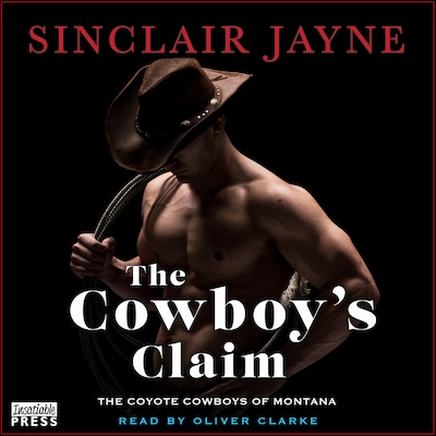 The Cowboy's Claim – omslag til lydbogen af Sinclair Jayne